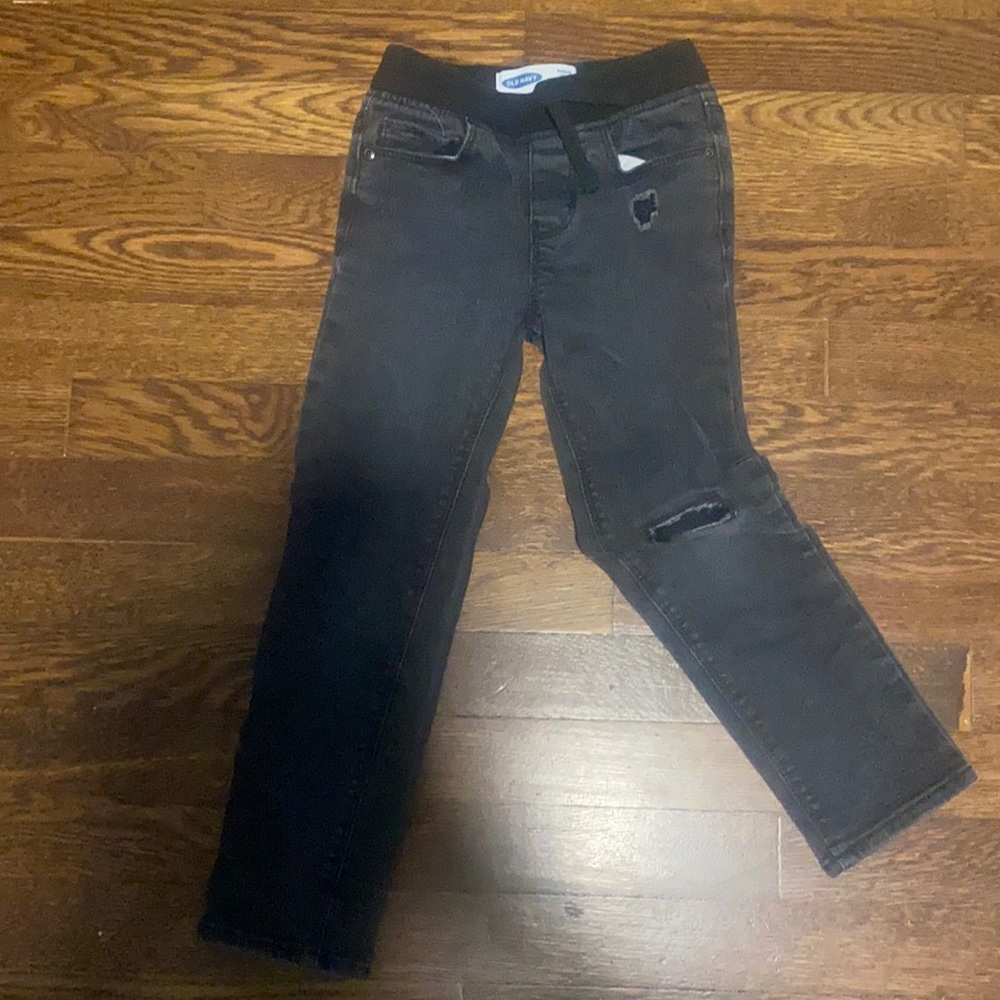 Black rope jeans